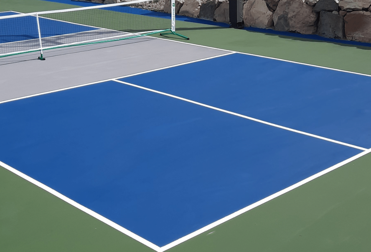 new pickleball court